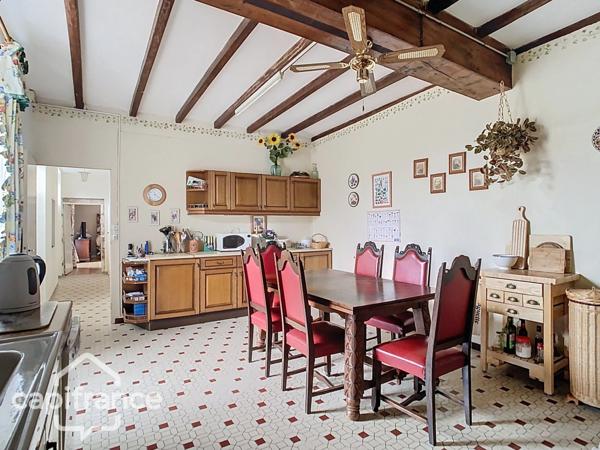 Maison de caractère à vendre 4 pièces PIERREFITTE (79)