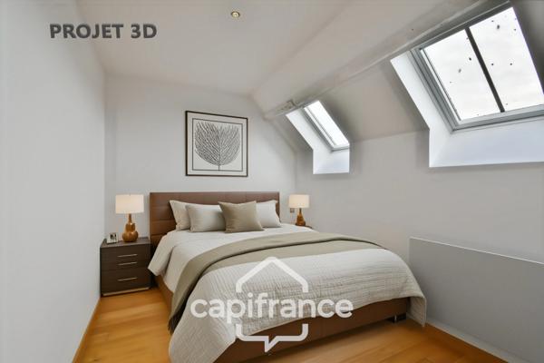 Appartement 3 pièces duplex – Dernier étage – Cœur historique de Saint-Omer