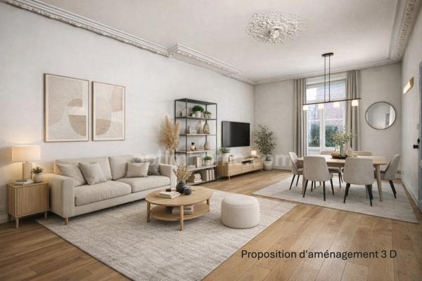 Grande Maison à rénover 5 pièces MARQUETTE LEZ LILLE (59)