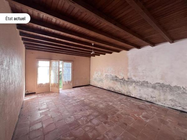 Maison à vendre 117 568 € Saramon 3 p 131 m² DPE F