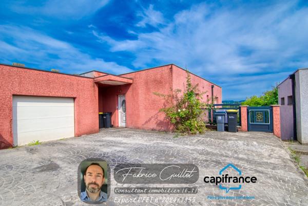 Doubs (25), à vendre Besançon, Les Montboucons, Maison 241 m2 + terrain de 669 m2