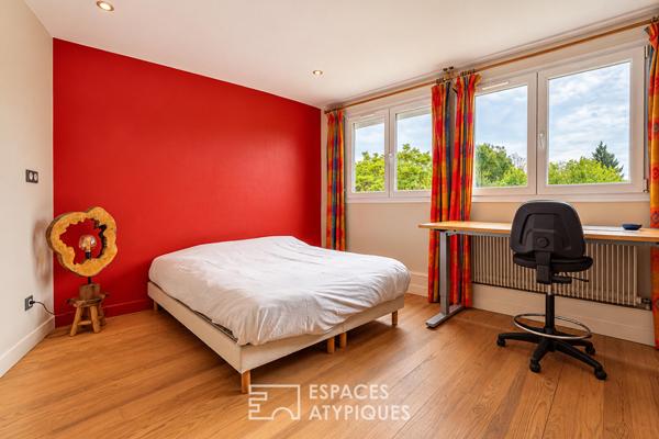 Maison familiale avec jardin arboré proche de l’hippodrome