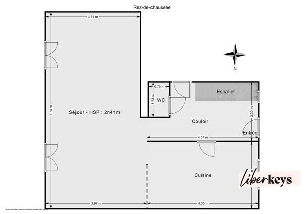 Pavillon 3 chambres avec garage et jardin