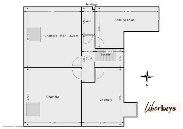 Pavillon 3 chambres avec garage et jardin