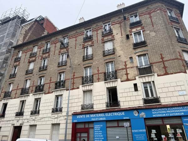 Saint-Ouen-sur-Seine (93400) Appartement trois pièces de 57 m² à 800 Mètres de PARIS