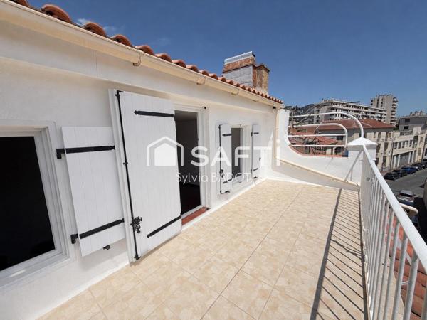 EXCLUSIVITE TOULON OUEST APPARTEMENT T1 AVEC TERRASSE