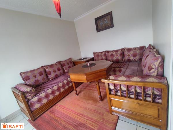 Appartement F4  avec 2 chambres et double sejour