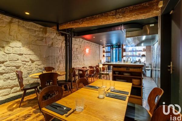 Restaurant à vendre 46 m² Paris 3