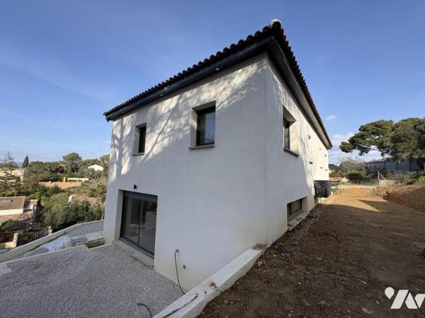 Maison neuve 90m² à La Seyne sur Mer Lot 1 ( maison de droite)