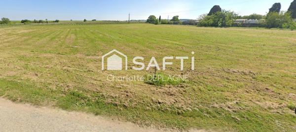 Terrain de 996m2 emplacement privilégié , cadre de vie recherché ce terrain est une vrai perle rare.