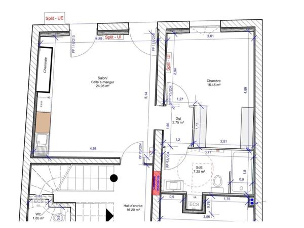 APPARTEMENT T2 AVEC JARDINET