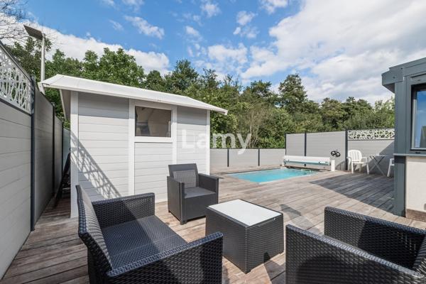 Maison 5 pièces avec jardin, piscine et grand espace de vie