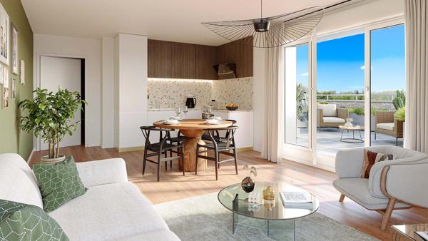 Appartement Neuf 3 pièces à Noisy-le-Grand