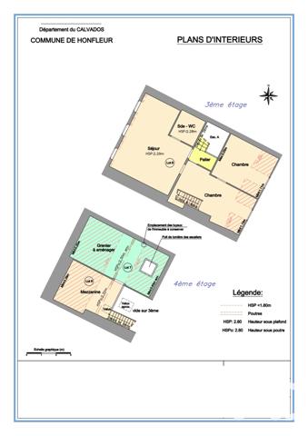 Appartement à vendre 4 pièces 70 m² Honfleur