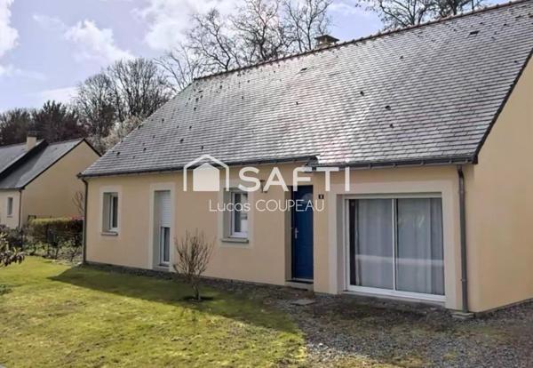 Maison de plein pied à proximité des commodités