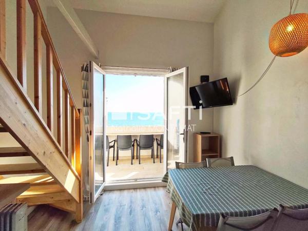 BARCARES, face Mer, Superbe T3 de 37m² avec loggia