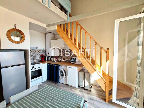 BARCARES, face Mer, Superbe T3 de 37m² avec loggia