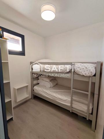 BARCARES, face Mer, Superbe T3 de 37m² avec loggia