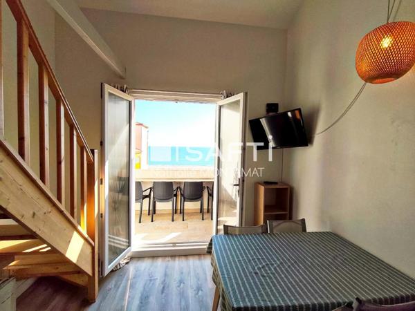 BARCARES, face Mer, Superbe T3 de 37m² avec loggia