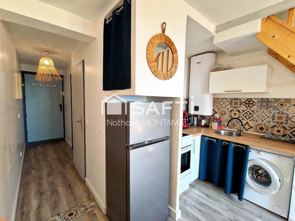 BARCARES, face Mer, Superbe T3 de 37m² avec loggia