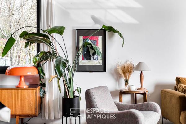 Toulousaine rénovée en contemporain à Pibrac