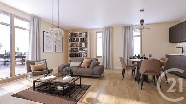 Appartement T3 à vendre  3 pièces - 59,33 m2 PATRIMONIO - 202