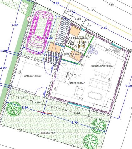 Maison neuve 3 chambres