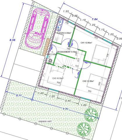 Maison neuve 3 chambres
