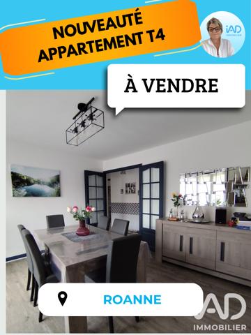 Appartement à vendre 5 pièces 74 m² Roanne