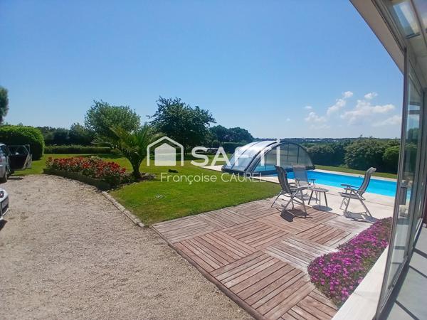 Maison familiale 160m² vie de plain pied, pisicine