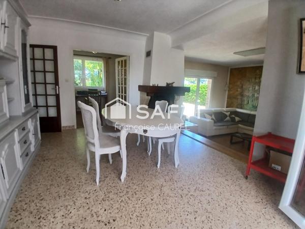 Maison familiale 160m² vie de plain pied, pisicine