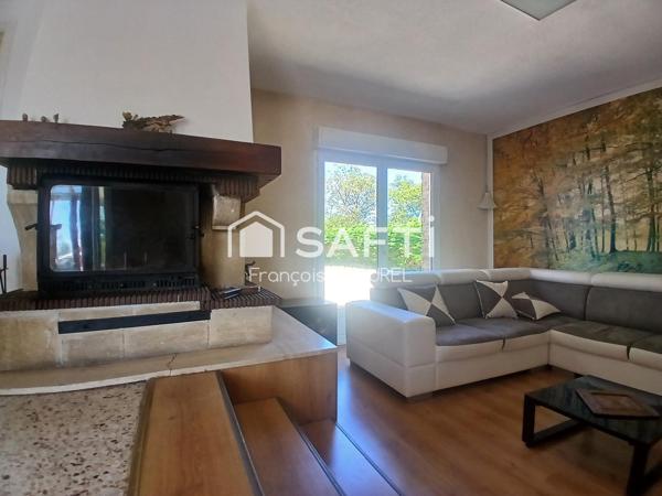 Maison familiale 160m² vie de plain pied, pisicine