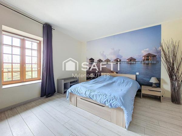 Maison au calme 197m², 5 chambres, jardin, garage