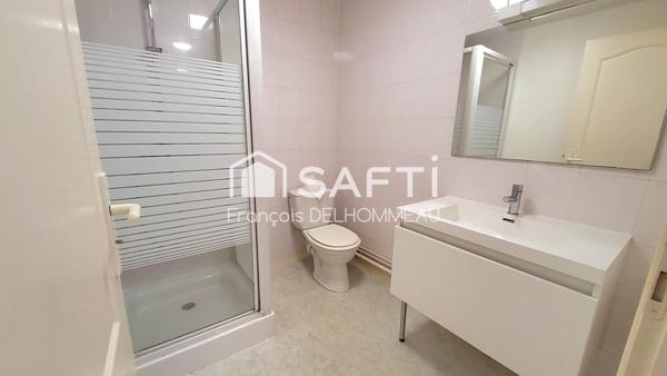 Maison de bourg 78m2, garage, préau et jardin