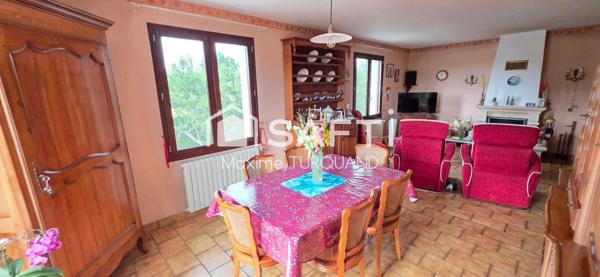 Pavillon sur sous-sol  97m² – 3 chambres – Terrain de 1 500 m².