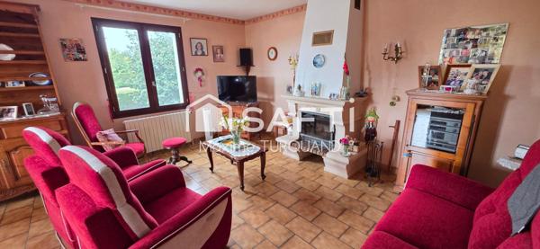 Pavillon sur sous-sol  97m² – 3 chambres – Terrain de 1 500 m².