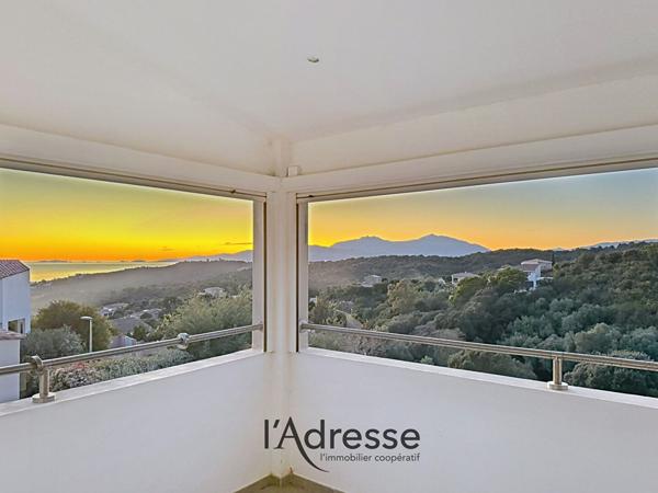 Appartement Duplex 4 pièces - 114 m² - PORTICCIO - Vue mer - Dernier étage - Garage