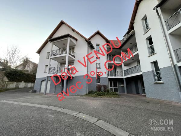3%.COM - EXCLUSIVITÉ à LAMPERTHEIM, appartement 2 pièces de 64m², parking et cave Lampertheim (67450)