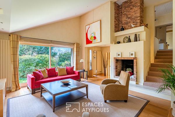 Maison d’Architecte dans son écrin de verdure