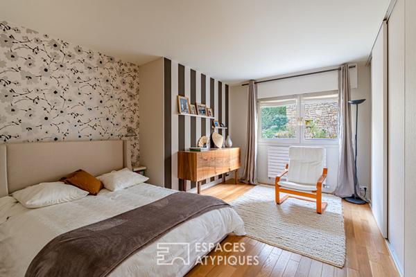 Maison d’Architecte dans son écrin de verdure