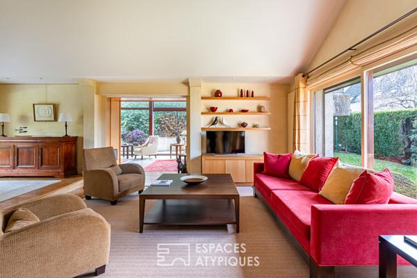 Maison d’Architecte dans son écrin de verdure