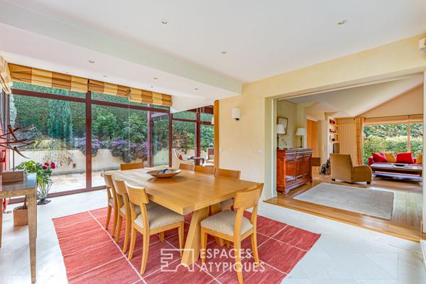 Maison d’Architecte dans son écrin de verdure