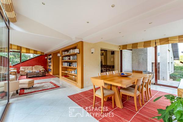 Maison d’Architecte dans son écrin de verdure