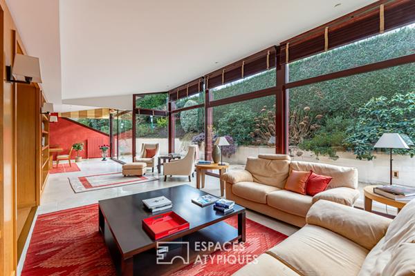 Maison d’Architecte dans son écrin de verdure