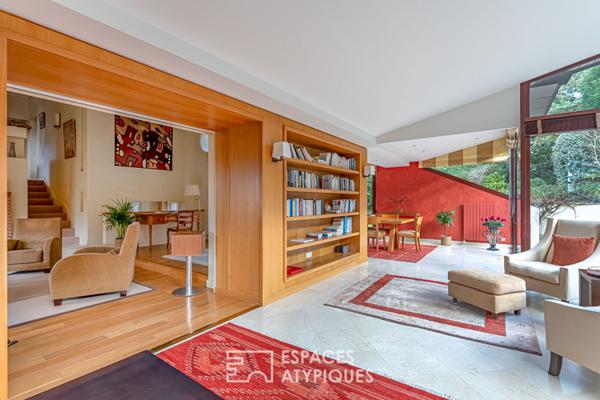 Maison d’Architecte dans son écrin de verdure