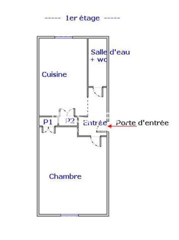 Appartement au centre du village