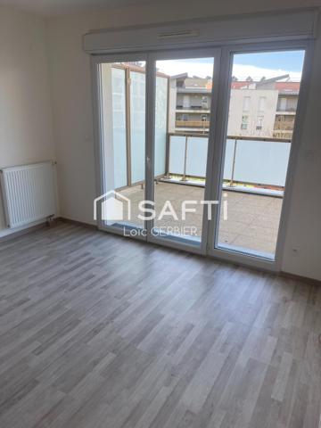 Appartement T2 avec grande terrasse – Tours Nord