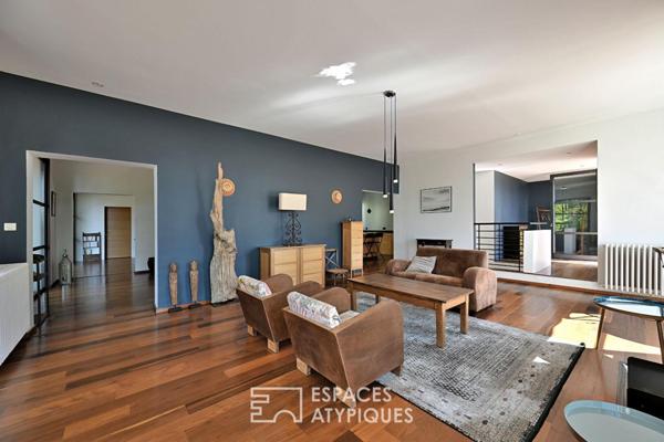 Spacieuse contemporaine avec Vue – 5 min du centre ville