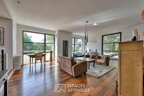 Spacieuse contemporaine avec Vue – 5 min du centre ville