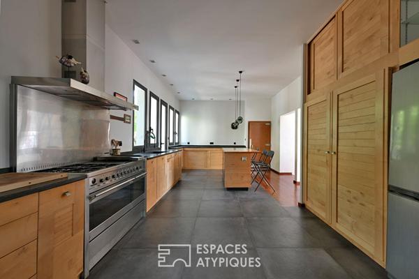 Spacieuse contemporaine avec Vue – 5 min du centre ville